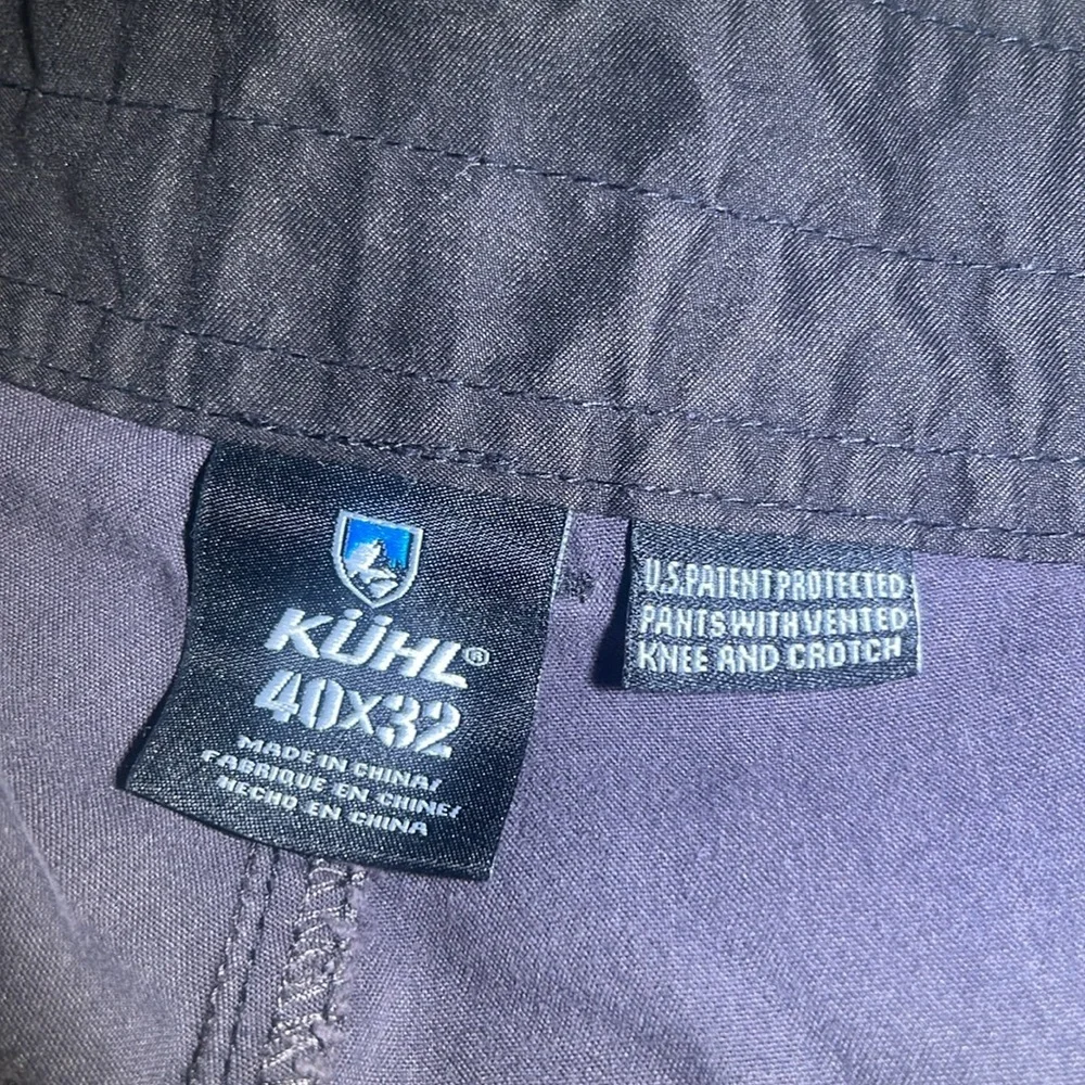 KuHL Men's gray konfidant air pant size “40X32”